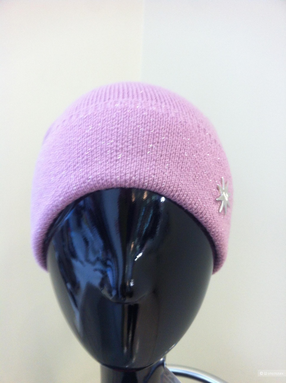 Пристрою замечательную шапочку LOVE MOSCHINO, розовая, размер S