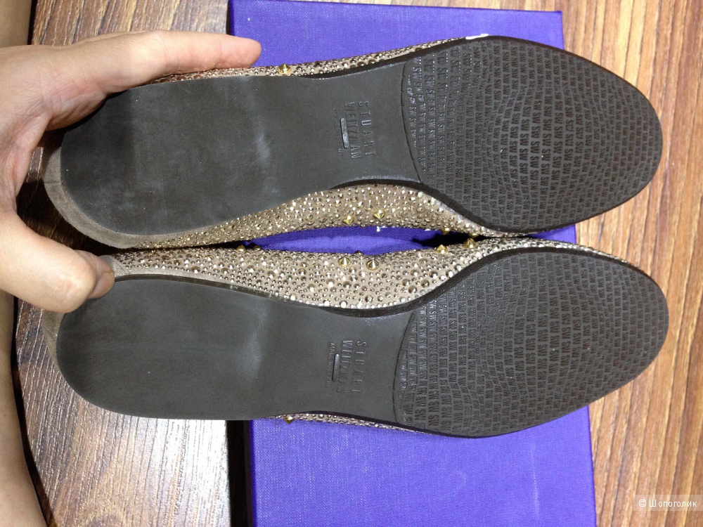 Stuart Weitzman сказочно красивые балетки из ЦУМа р.38.5-39