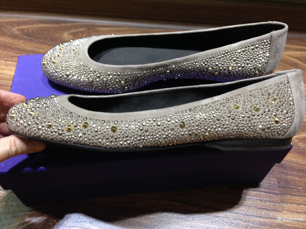 Stuart Weitzman сказочно красивые балетки из ЦУМа р.38.5-39