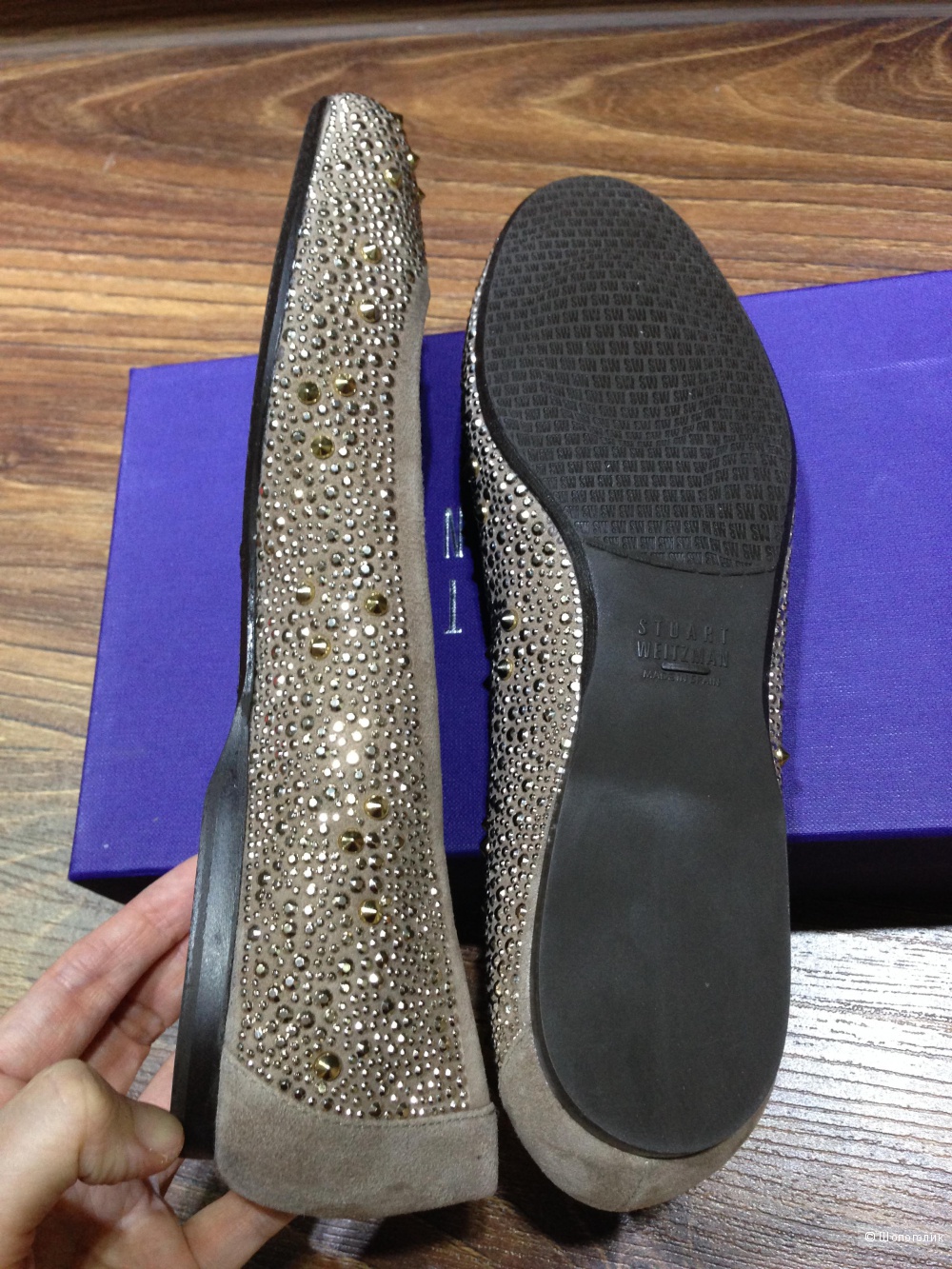 Stuart Weitzman сказочно красивые балетки из ЦУМа р.38.5-39