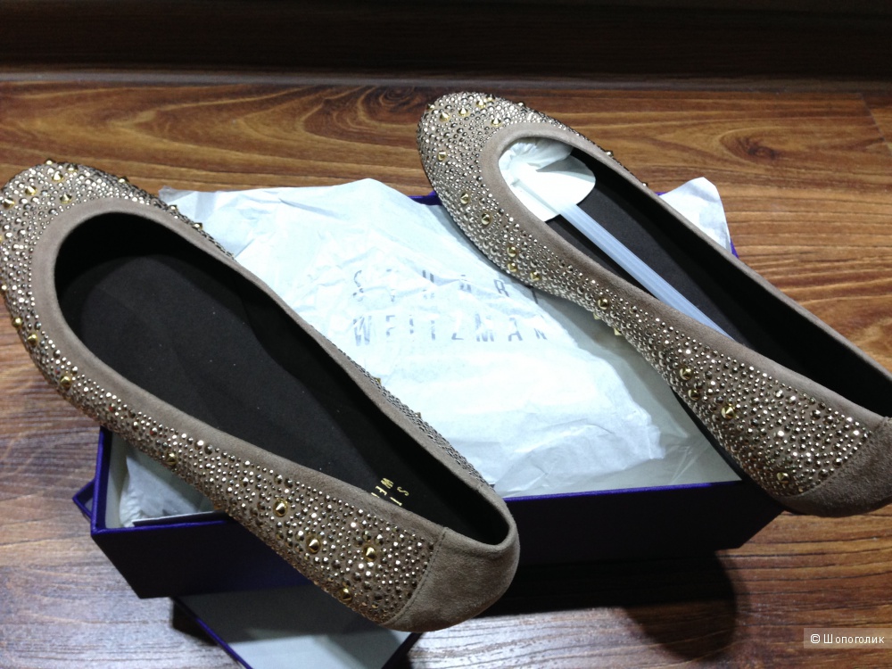 Stuart Weitzman сказочно красивые балетки из ЦУМа р.38.5-39