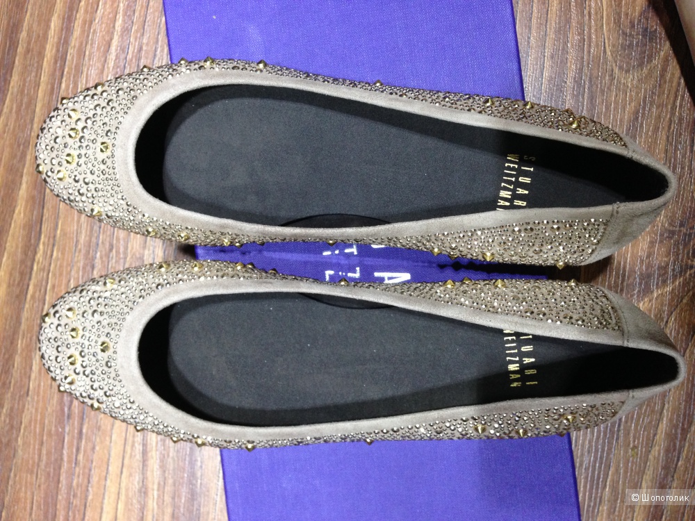 Stuart Weitzman сказочно красивые балетки из ЦУМа р.38.5-39