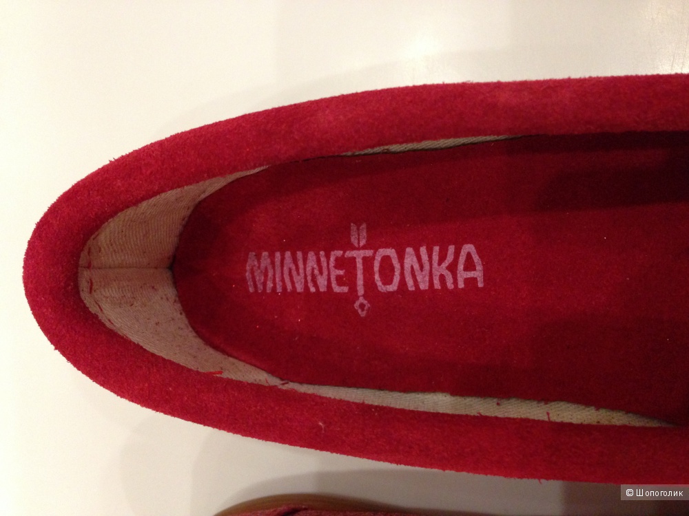 Детские брендовые мокасинки от Minnetonka для девочки Новые