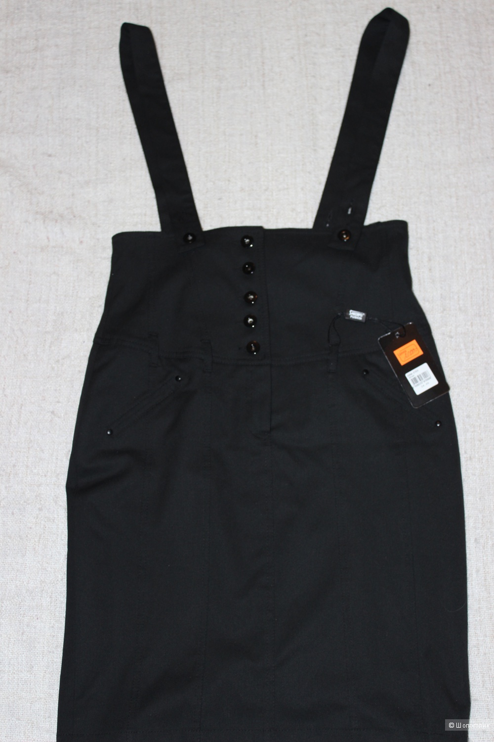 Сарафан-юбка FUSION, размер EUR 42(RUS 48), цвет черный.
