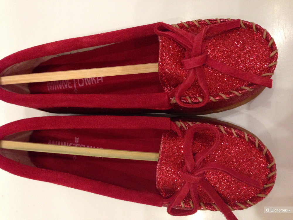 Детские брендовые мокасинки от Minnetonka для девочки Новые