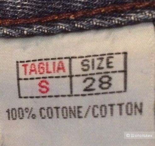 Джинсы "Jeans industry". USA. Размер 28.  Б/у. В хорошем состоянии.