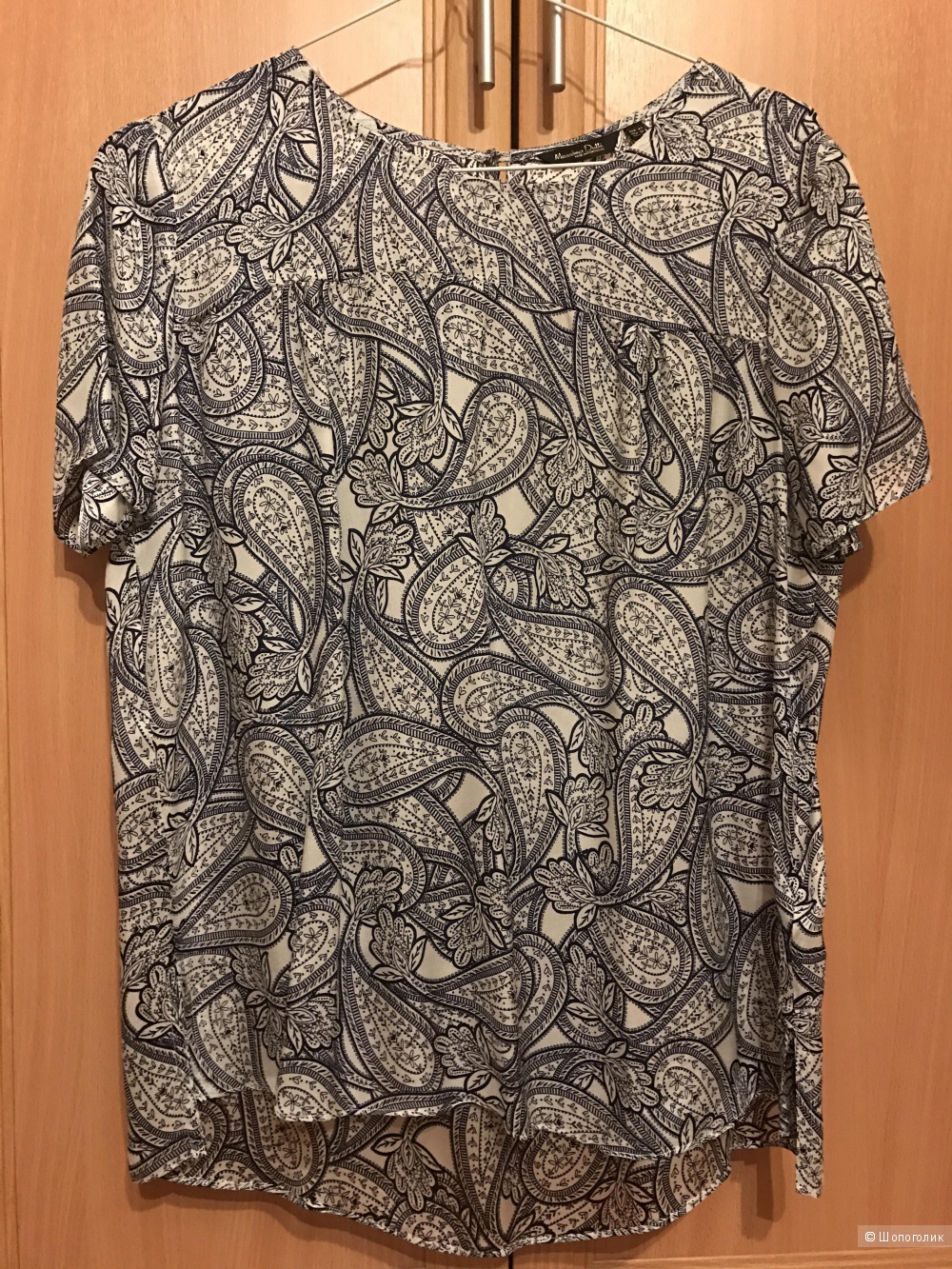 Новая шёлковая блузка Massimo Dutti р.40