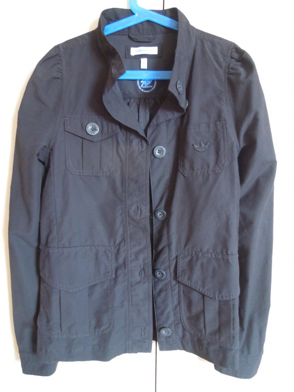 Куртка-ветровка хлопок Adidas оригинал 40-42-44 размер новая