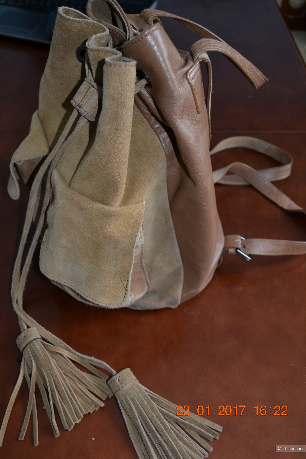 Mango (Манго) женский городской рюкзак