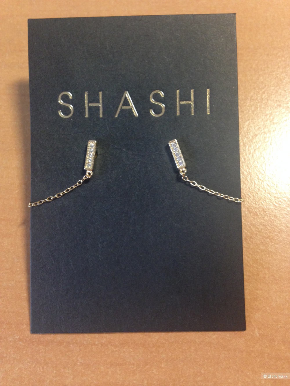 Серьги из серебра 925 бренда SHASHI