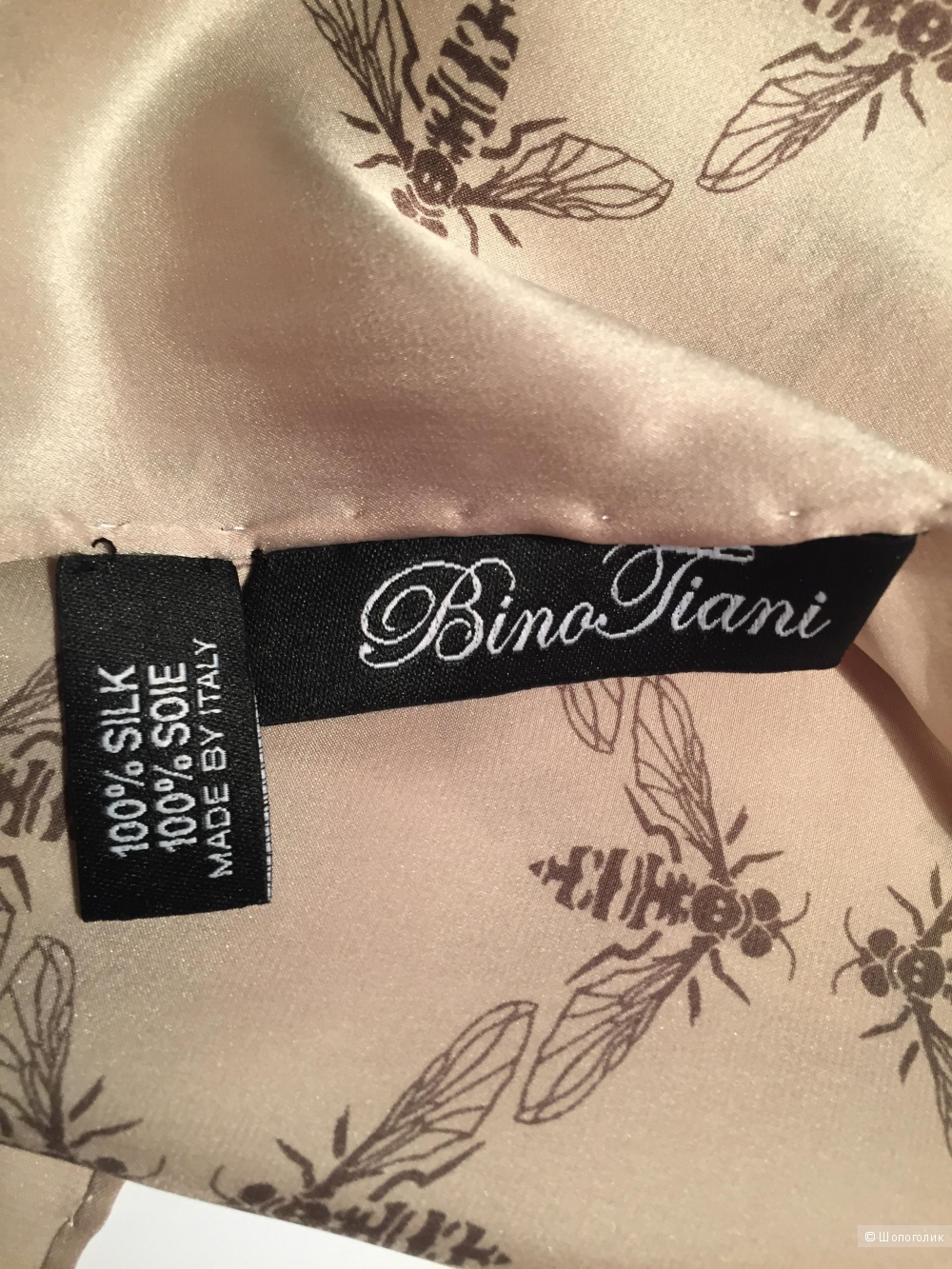 Шелковый шарф Bino Tiani