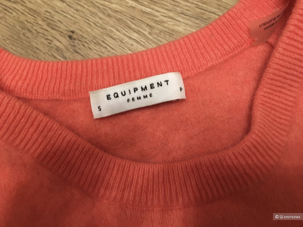 Кашемировый свитер Equipment р.S