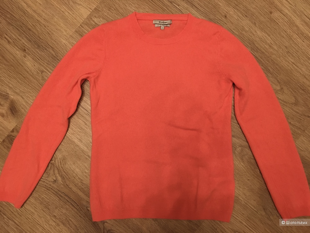 Кашемировый свитер коралл р. 40 (S)