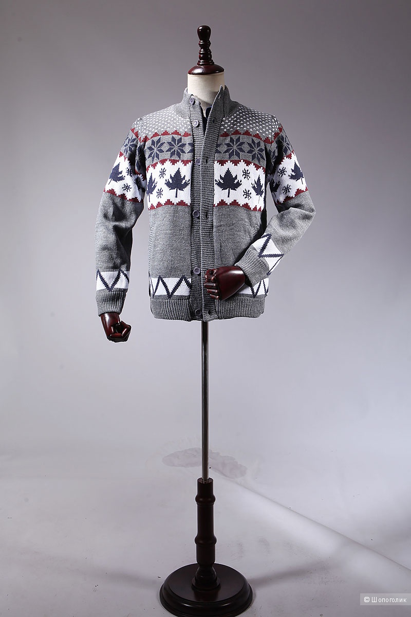 Теплый мужской свитер с экспортного магазина Таобао