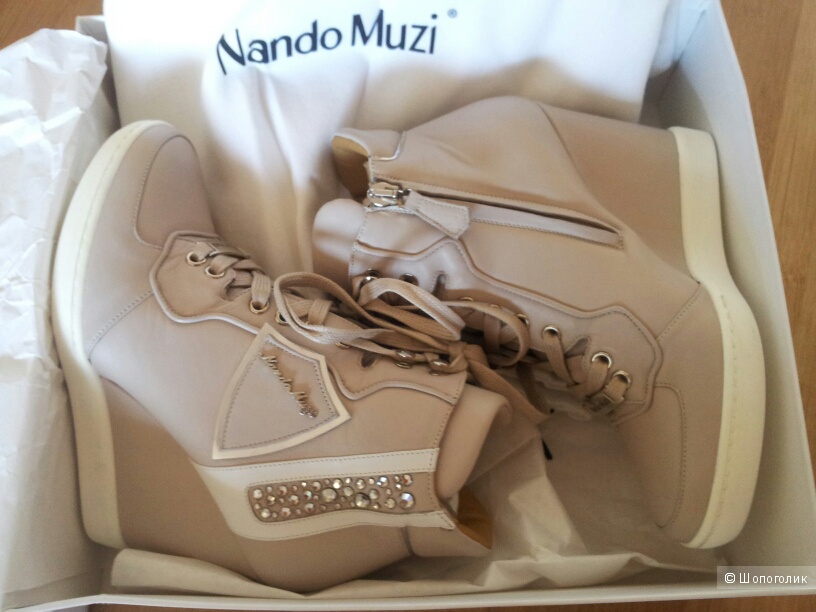 Ботинки Nando Muzi 38 размер новые