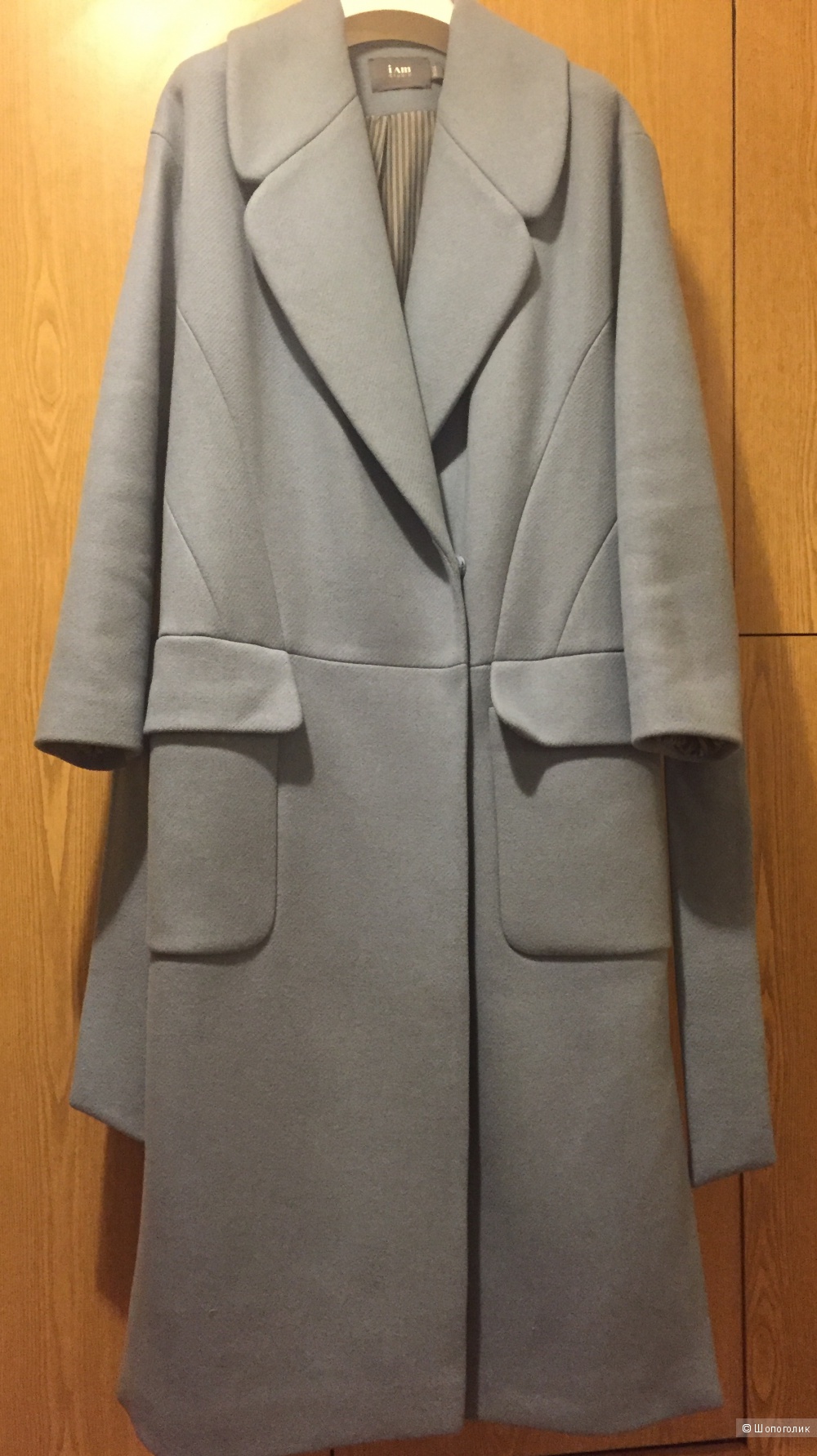 Утеплённое дизайнерское пальто I am studio, размер M