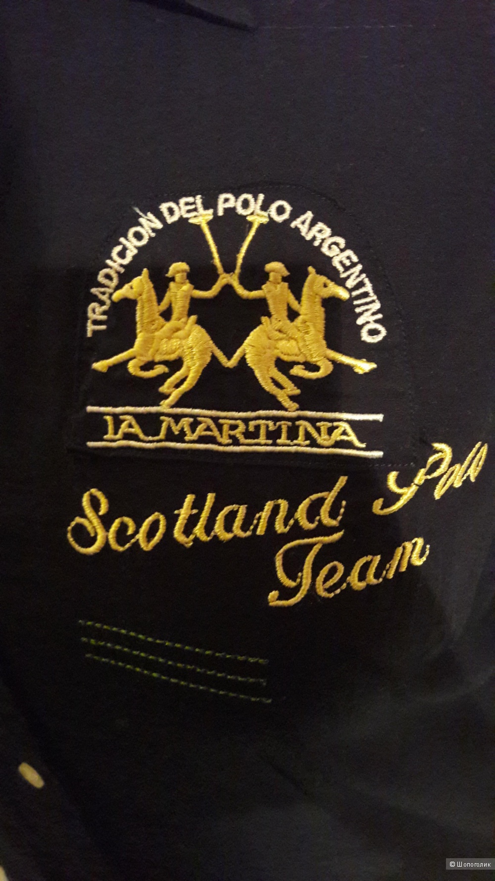 La Martina: женская стрейч рубашка в стиле поло