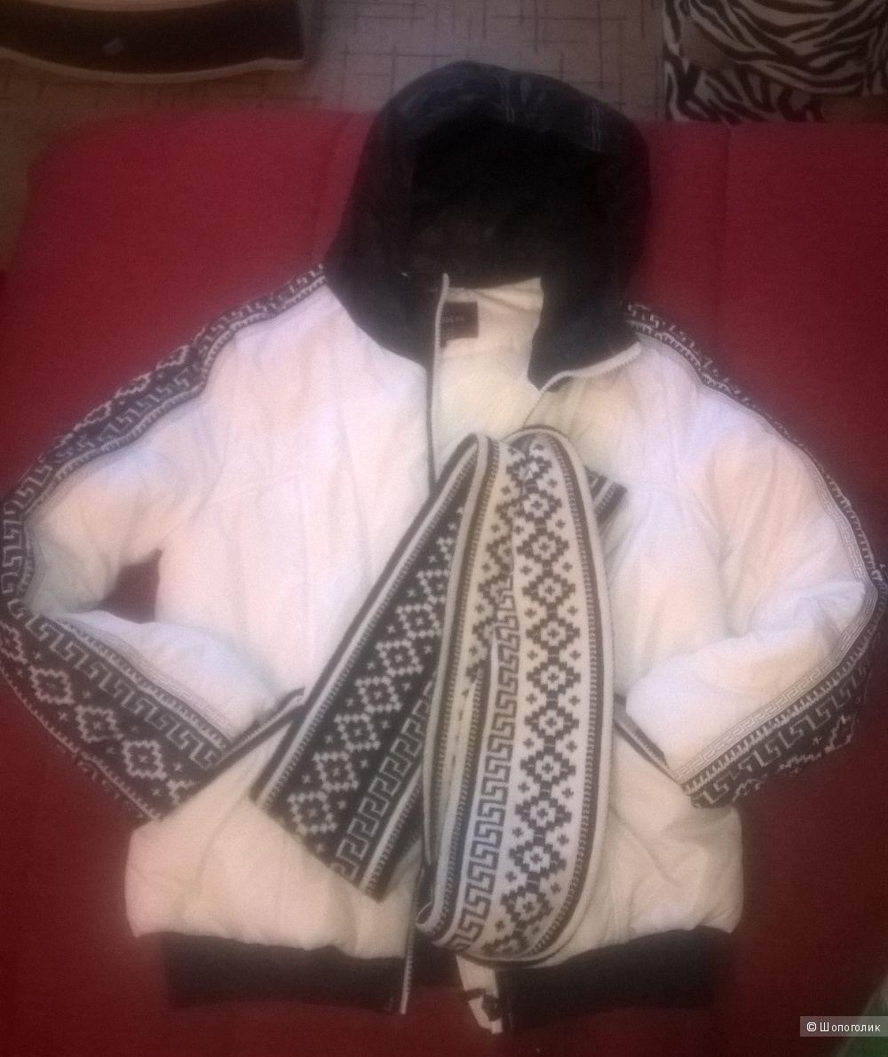 Теплая куртка Tafika с шарфом-снудом, 48-50р-р