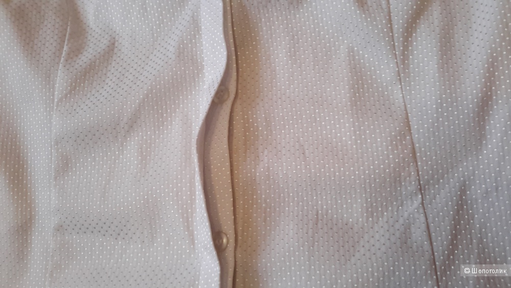 Красивая белая блузка Mango размер XL лучше на наш 4