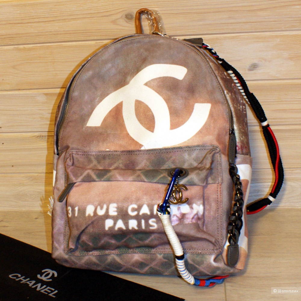 Рюкзак Chanel Graffiti Coffie