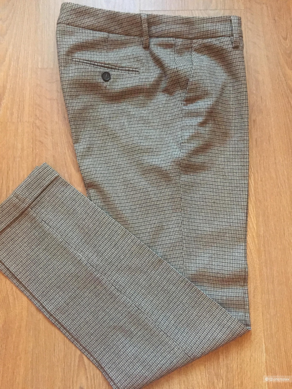 Итальянские шерстяные брюки Peserico 44it