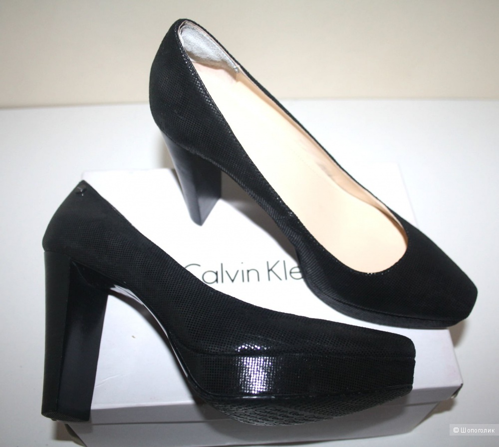 Оригинал. Новые Туфли Calvin Klein Кожа 40р.
