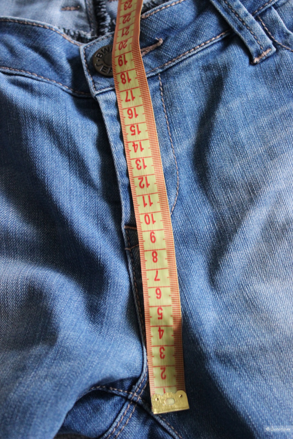 Джинсы BWNY Jeans, Германия, размер 46-48, цвет синий.