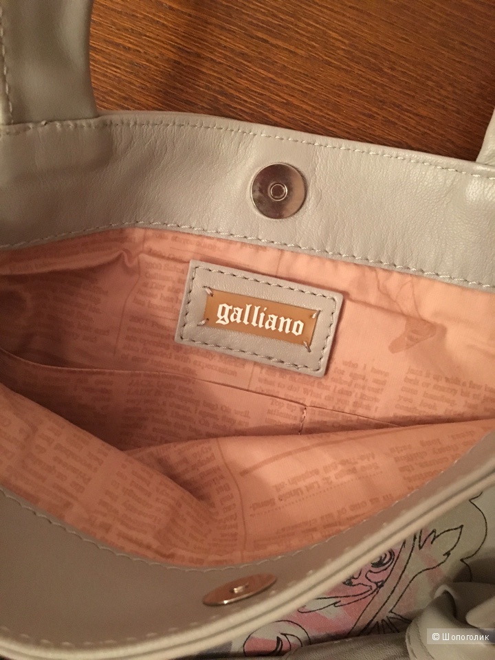 Новая сумка Galliano