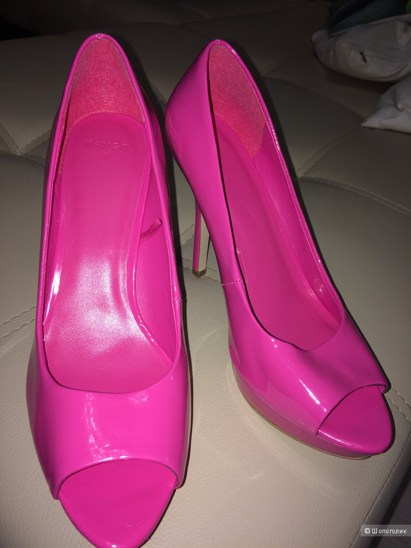 Розовые туфли Манго, 40размер