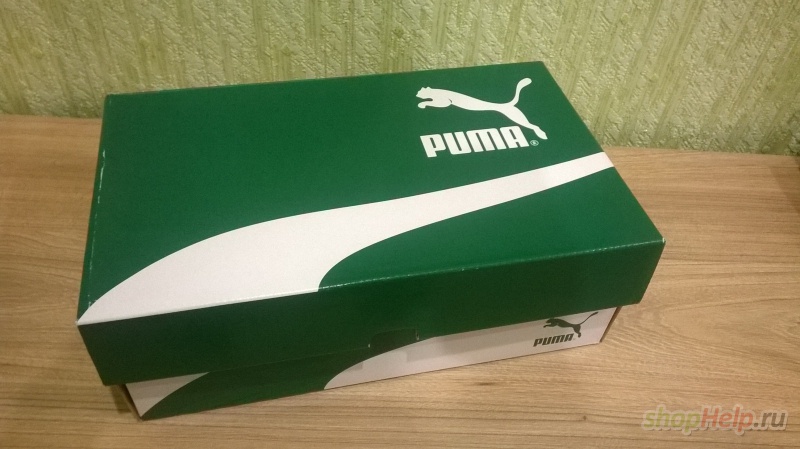 Кожаные кеды Puma (оригинал, новые с коробкой)