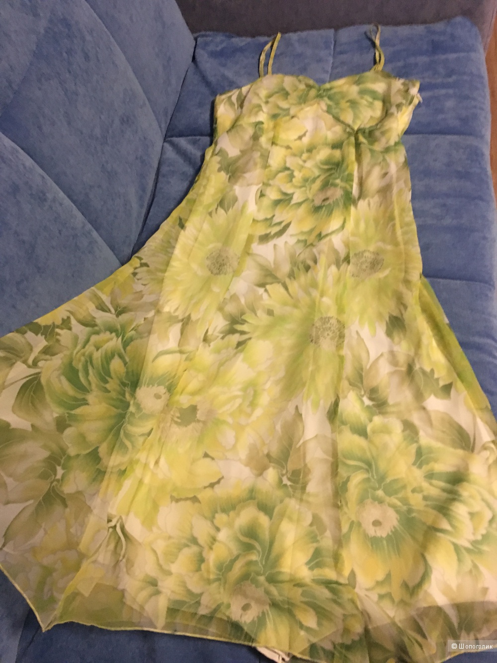 Легкое летнее платье из каталога Отто, размер 34 нем, наш 40-42