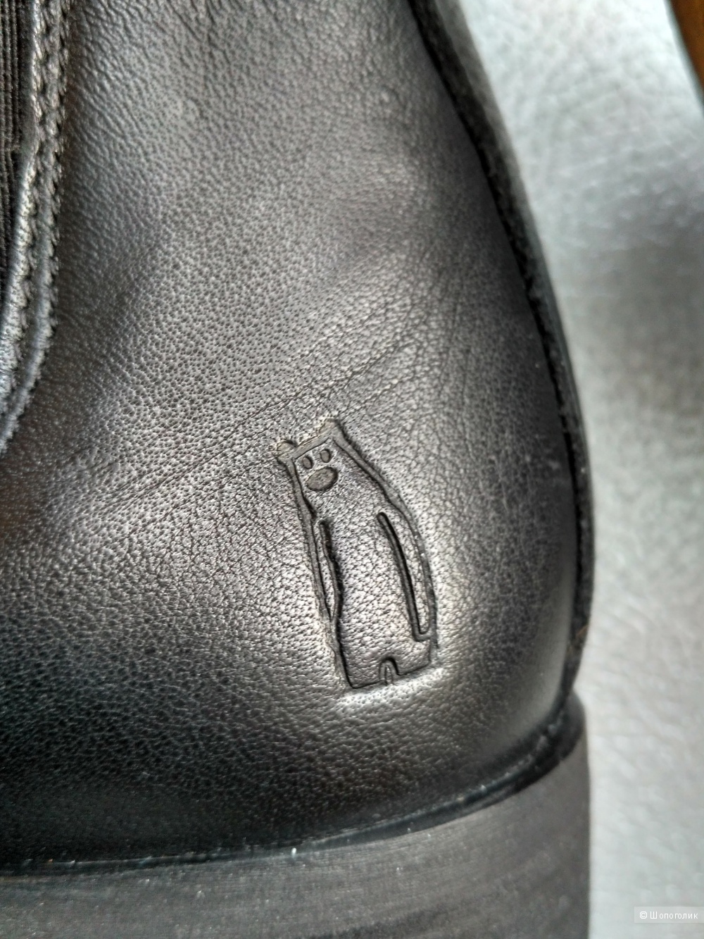 Shoe The Bear чёрные кожаные ботинки-челси, 38 р.
