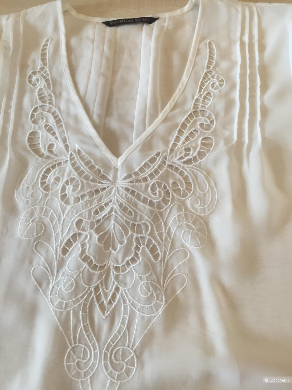 Белая блуза Victorias's secret