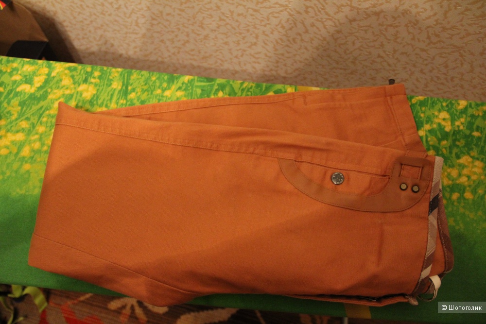 Коричневые брюки (джинсы) японский дизайнер MiiDii