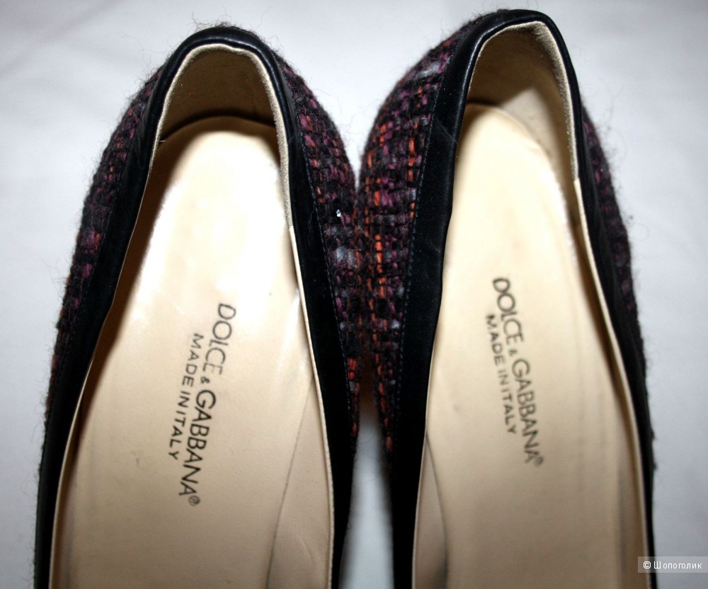 Оригинал. Туфли Dolce Gabbana. Италия 39р