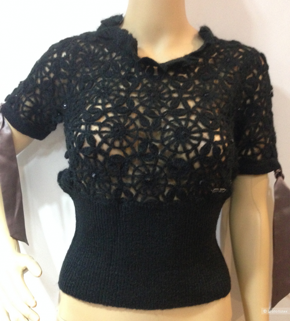 KENZO ажурная вязаная кофта от кутюр Новая.Оригинал.р 44 и 46