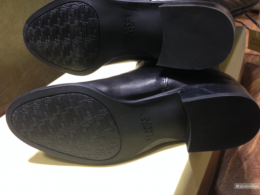 FRANCO SARTO красивые демисезонные сапоги кожа р.36 Новые