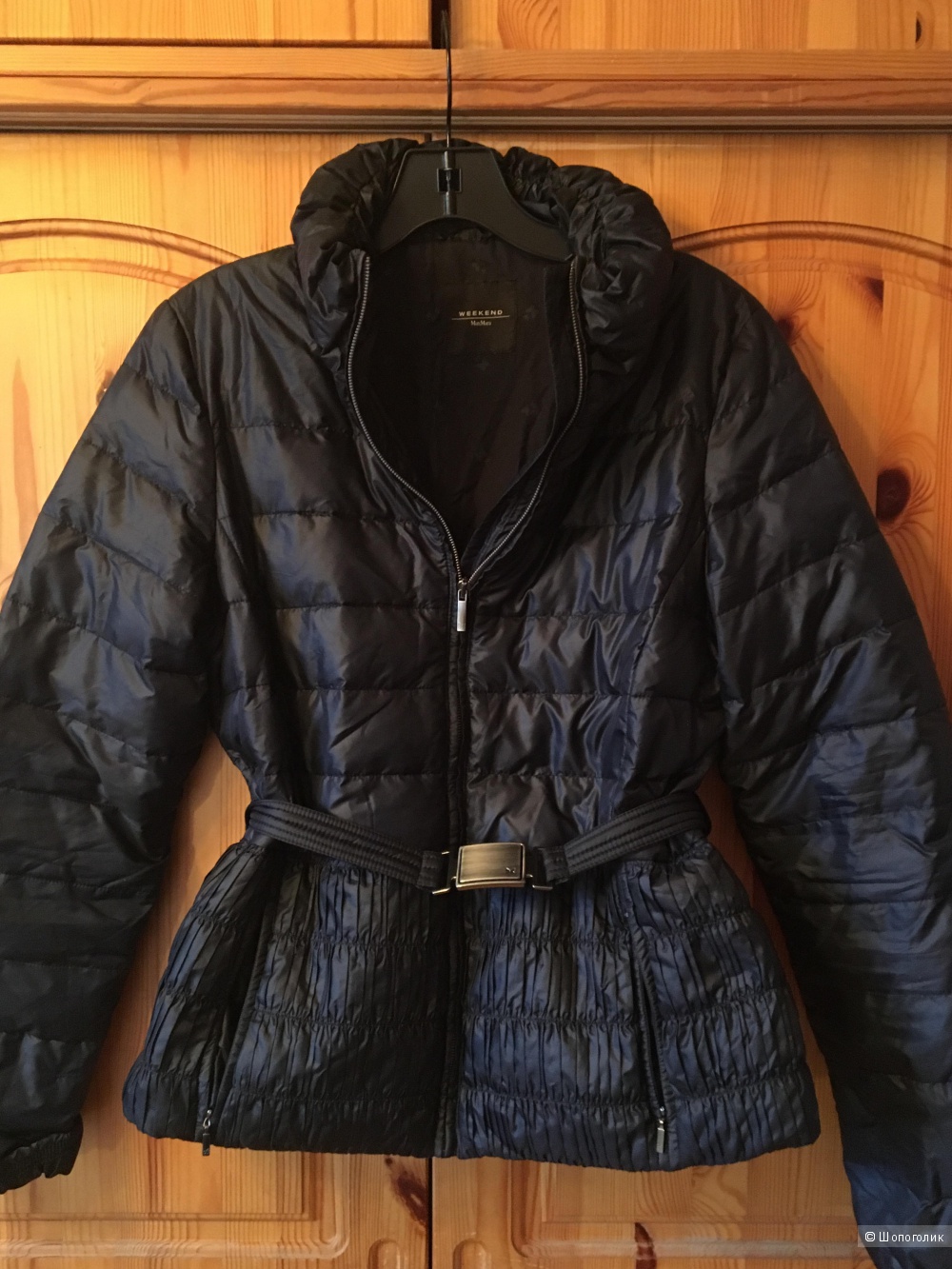 Темно-синяя куртка Weekend MaxMara размер 44IT