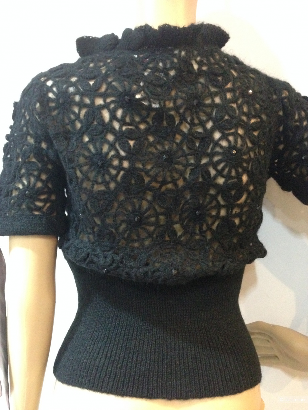KENZO ажурная вязаная кофта от кутюр Новая.Оригинал.р 44 и 46
