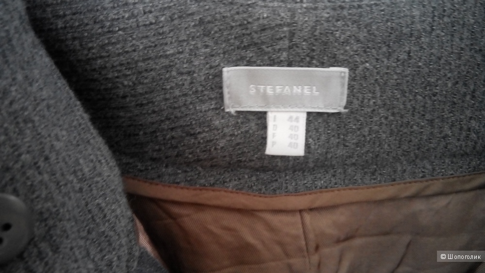 Красивая юбка клеш с шерстью бренд Stefanel Италия 46 р.