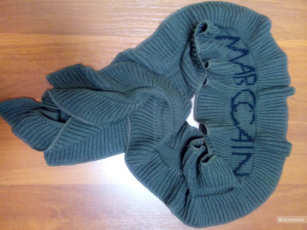 Дизайнерский шарф Marc Cain-80% шерсть