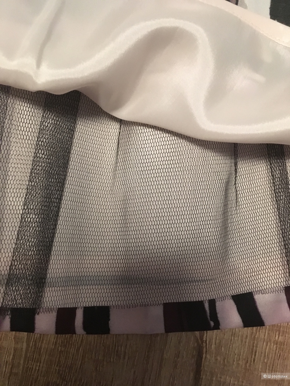 Шелковая юбка марки 2B.RYCH, США, новая с этикетками, размер 2, наш 44