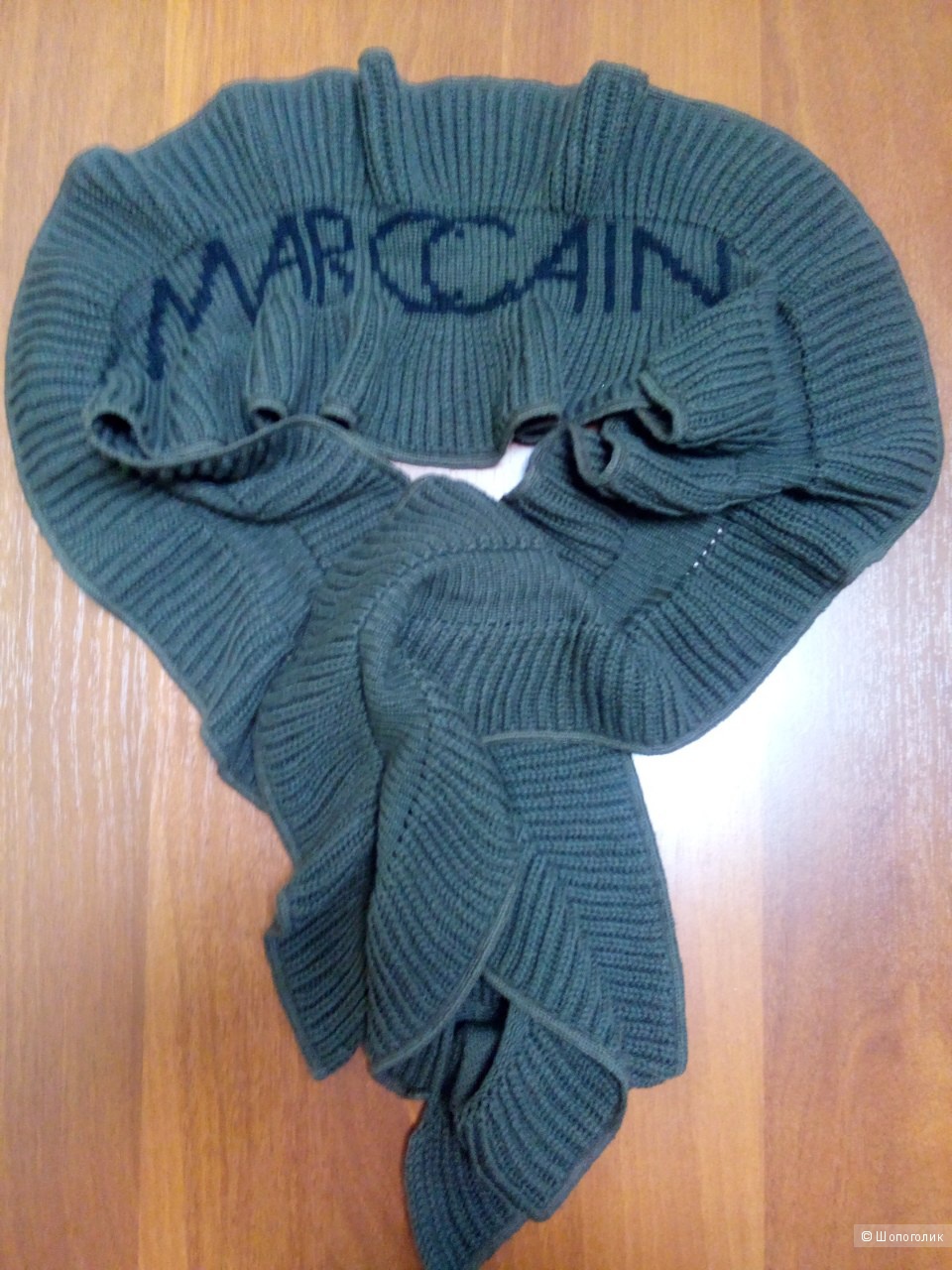 Дизайнерский шарф Marc Cain-80% шерсть