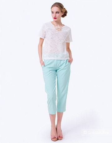 Красивая летняя блузка Lo из коллекции La Floraison размер 48 можно и на 50