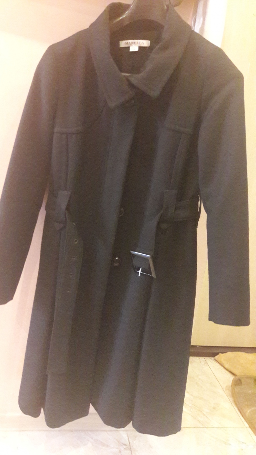 Шерстяное пальто Marella 48 итальянского размера