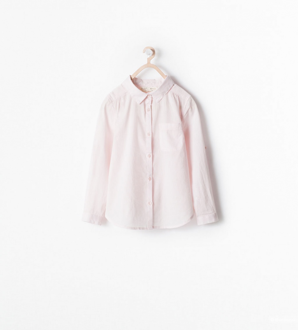 Рубашка Zara для девочки р.3-4 года