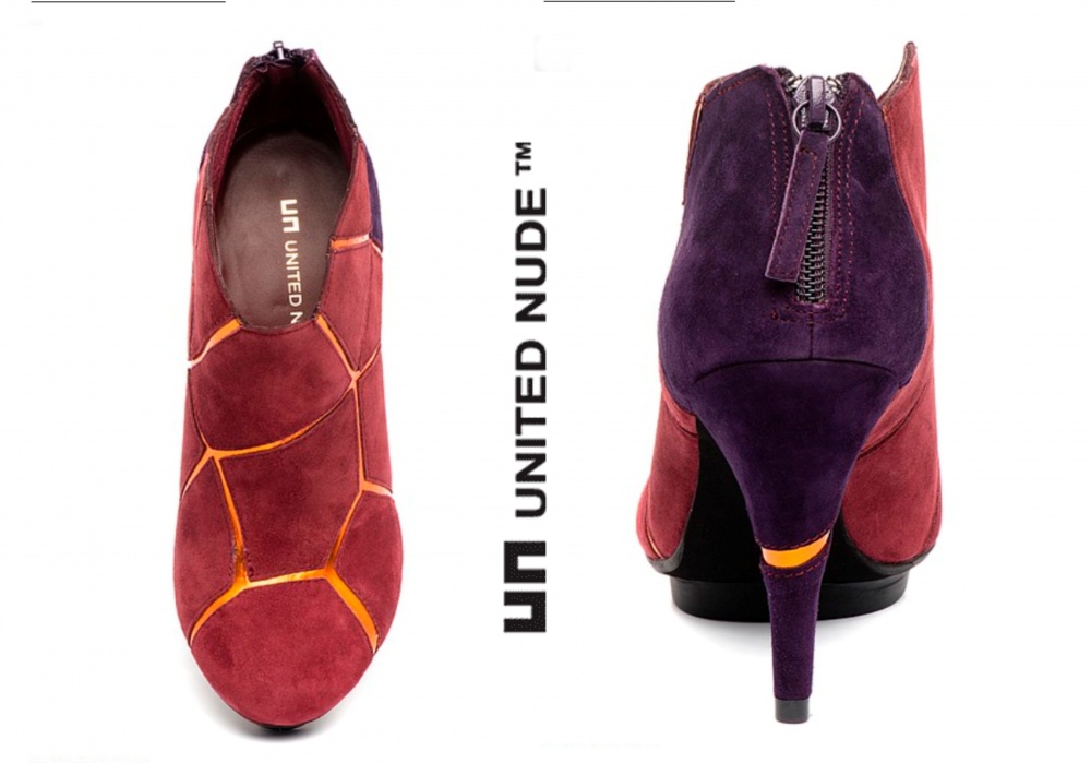 Оригинал. Новые Ботильоны United Nude. Замша 40р.