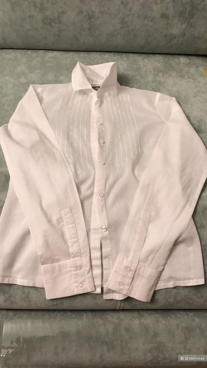 Хлопковая рубашка Lacoste