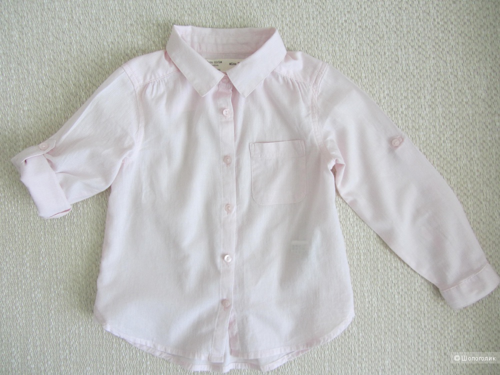 Рубашка Zara для девочки р.3-4 года