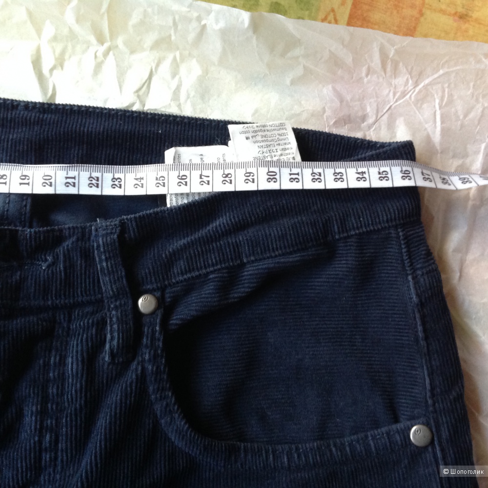 Новые вельветовые брюки +People (Италия) 29й размер идут на 28й